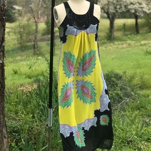 Voir Voir Neon Print Dress